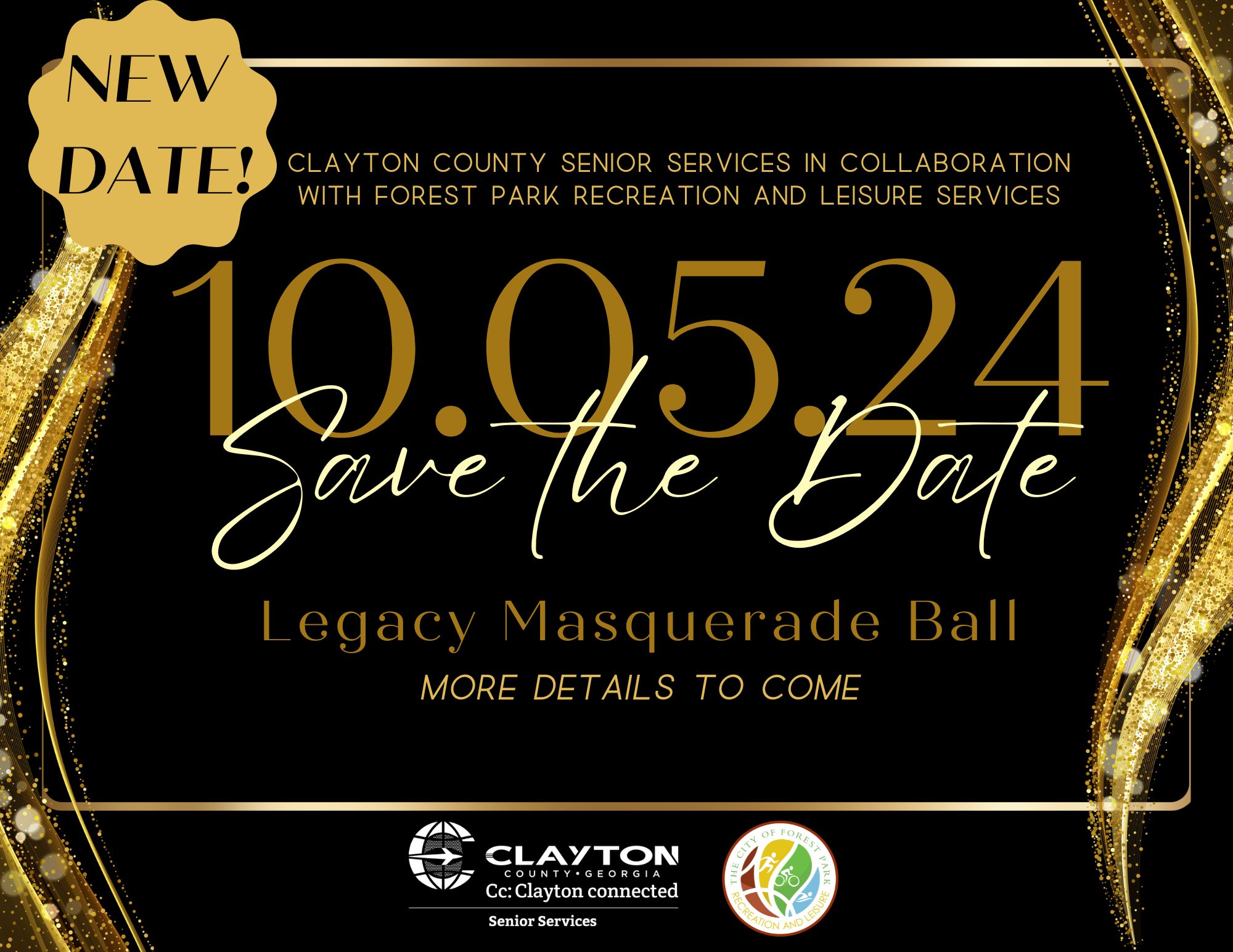 Legacy Masquerade Ball Flyer