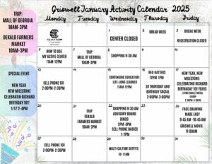 Griswell Activity Calendar Nov 2024